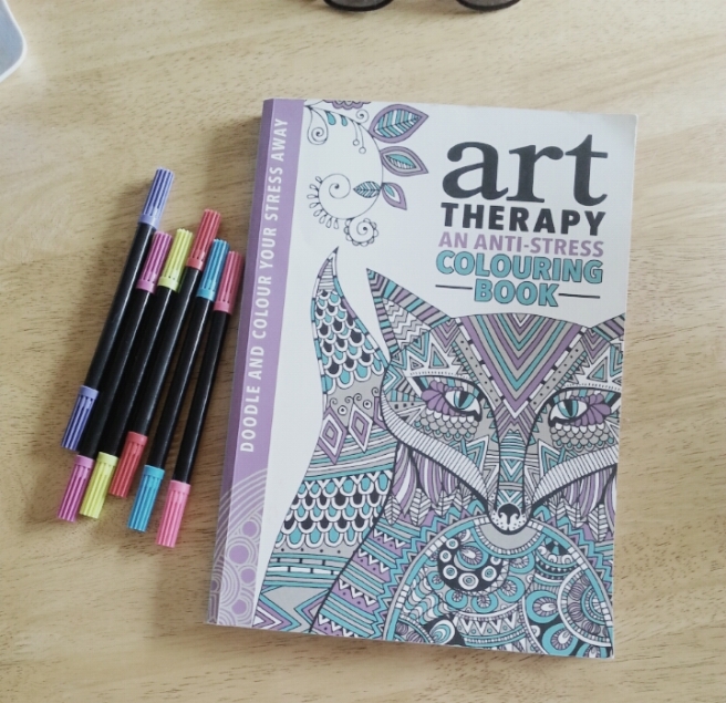 Art therapy anti stress colouring book (2)
